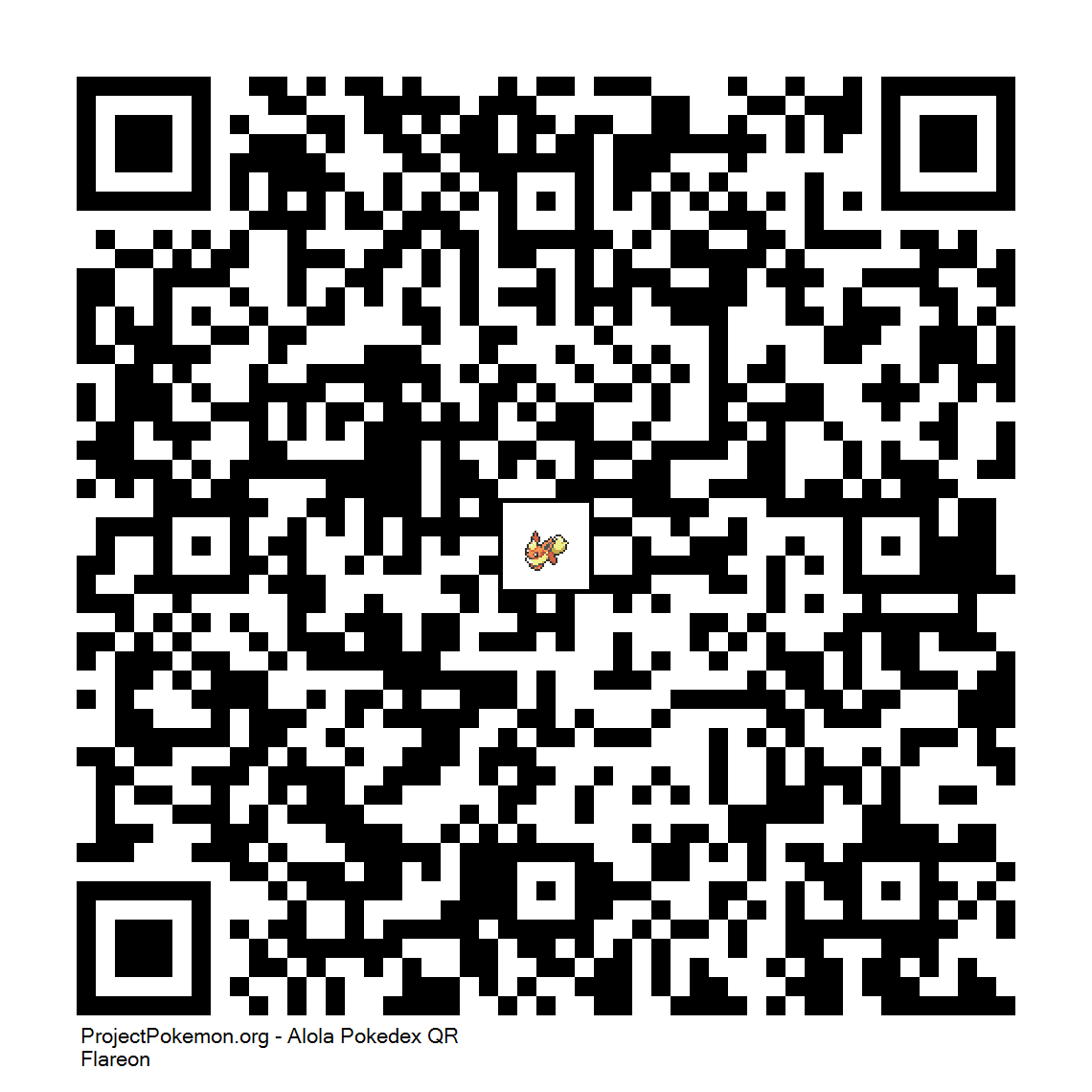 Cdigo QR de Flareon